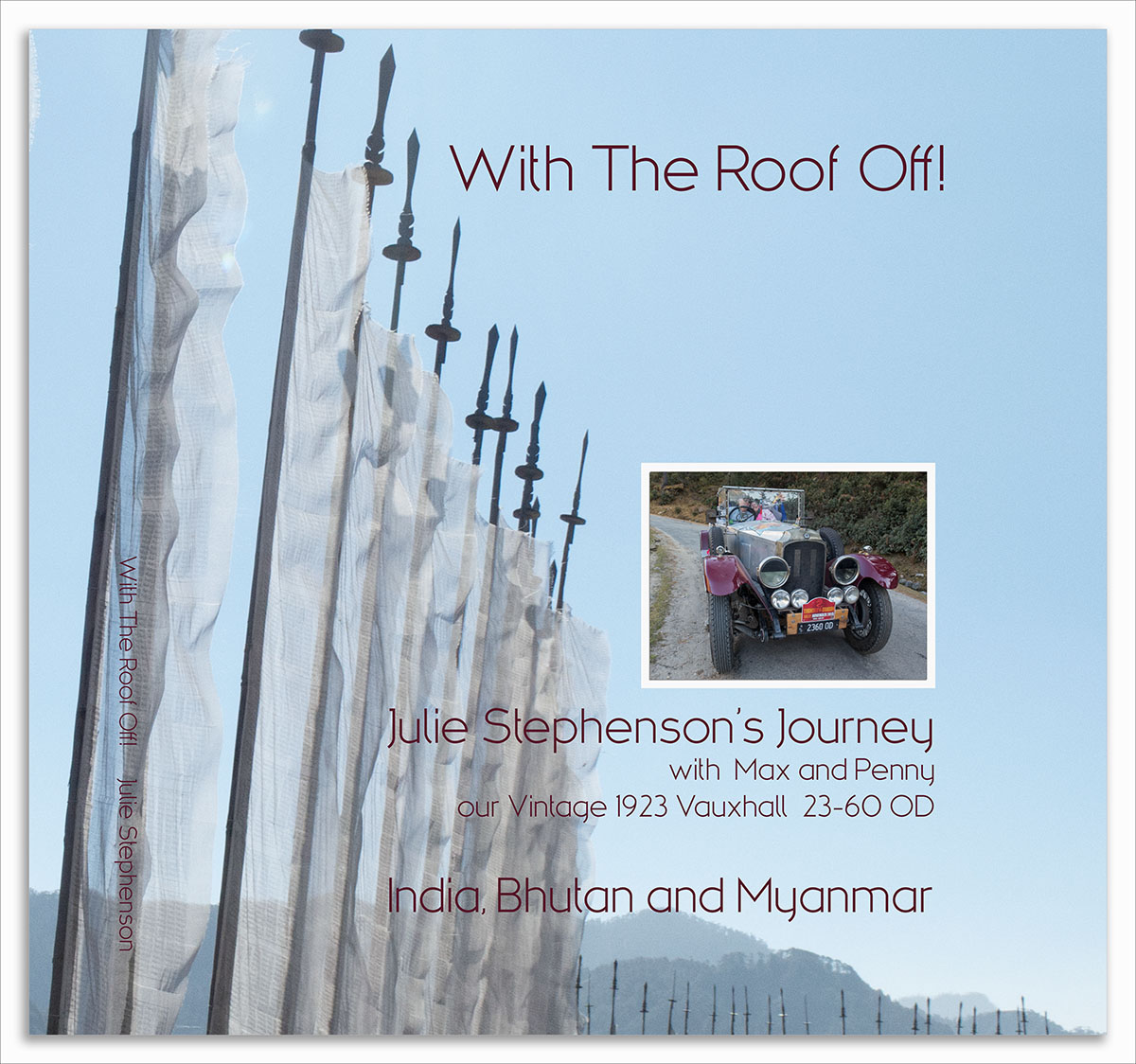 Julie Stephenson 'With the Roof Off' Cover Revised