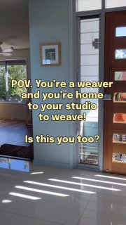 If this doesn’t look like you running to your studio to weave, perhaps you need some creative inspiration? 

Come follow along and see if you can find yourself some tips and creative mojo to get you running to your loom like I do!