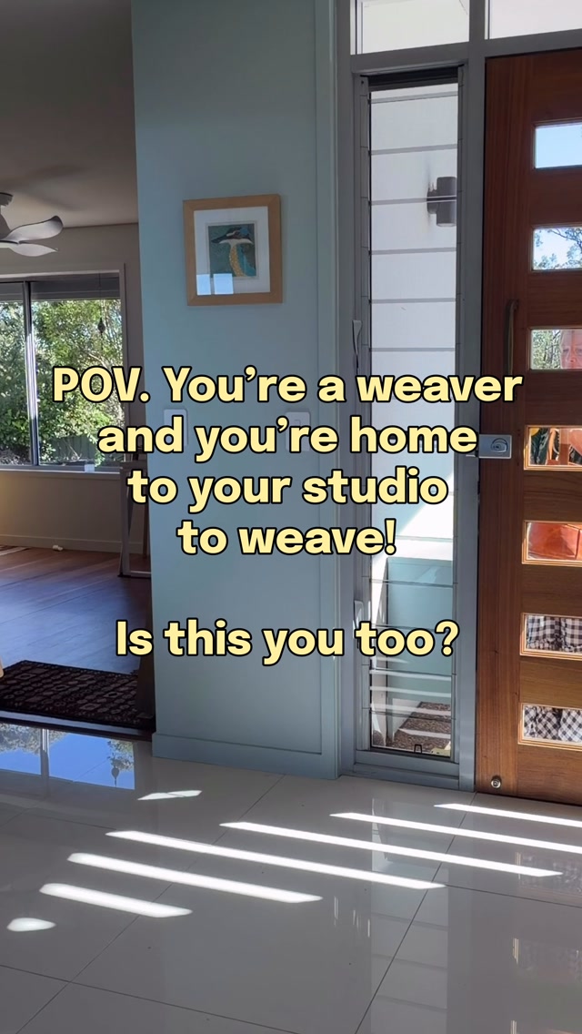 If this doesn’t look like you running to your studio to weave, perhaps you need some creative inspiration? 

Come follow along and see if you can find yourself some tips and creative mojo to get you running to your loom like I do!