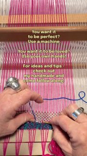 You want it to be perfect? Use a machine. You want it to be loved. Use your own hands.

Have a look at how I create with my hands; and follow along for more creative tips and inspiration. 