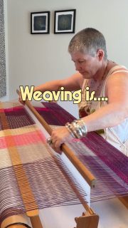 Yes.. slooooow! I’m weaving with my rigid heddle loom, where I stand and walk rather than sitting to weave.
My blankets are based on my experiences, many of my series are based on travelling the world in our 100 year old vintage car. What do you base your weaving pieces on?
Found my weaving interesting, let your weaving bestie know. I share tips and ideas which may help your weaving, so come follow along.