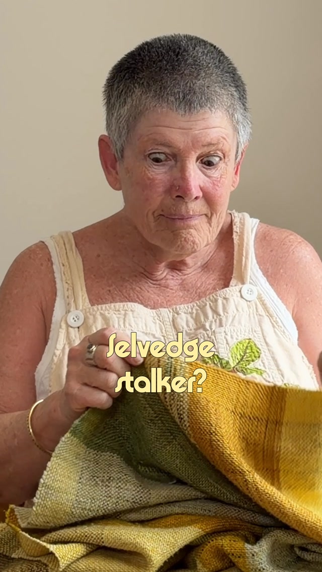Selvedge stalker or blanket enjoyer? Which one are you? Love to know?
Come follow to see what gets woven in my studio!