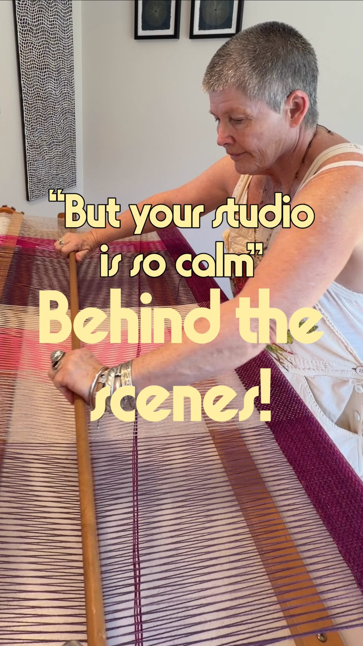 You the same? Sorting my materials for my next weaving project can be a little unhinged. Perhaps it always has been! Lol
Follow along to see tips, ideas fir your weaving; and what I create from this chaos!
