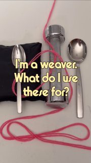 Oops. Save this as a reminder if you ever accidentally missed some slots threading your reed. 
It’s an easy fix as long as you find the perfect weight to keep the replaced threads the same tension as the rest of the warp. 
Always surprises here in my studio. Need a bit more of that? Come join in!