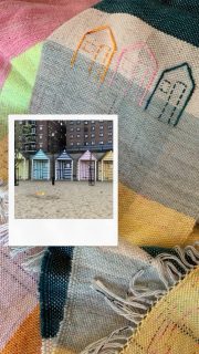 Slow weaving. Simple stitches. 

Heirloom handwoven blanket from a meaningful memory. Have you been to a beach with these gorgeous coloured changing rooms? Where? 

My blankets are soulful gifts which say to someone that you care about them.

Pop to my website to see more of my journeys and unique artisan blankets. Link in BIO. 

#uniquegiftideas #handwovenblanket #artisanmade #heirloomquality #slowcrafted