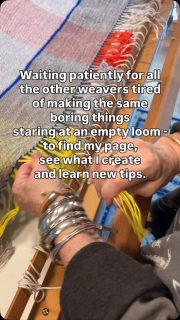 If you aren’t sooooo excited about warping your next project or creating time to get to your loom to weave… you’re missing something. Inspiration? Technique? 

I’m an artist and here i share tips and techniques on ways to find yourself sneaking off to weave the most beautiful items that you just LOVE!

Let your creative bestie know and come follow along.

#madebyhand #weaving #protip #handweaving #fundaymonday