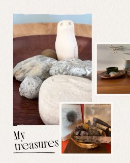 My treasures; gifted and gathered from across the world accompany me as I weave.
What treasures accompany your days? Why do you have them out to be seen?
My studio insights and Kolkata Journal - available now in my E-Zine. Link in Bio
#treasures #ezine #inmystudiotoday #handwovenluxury #uniquegiftideas
