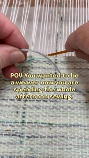 What else didn’t you know when you wanted to start weaving? Come and find out! Follow along.