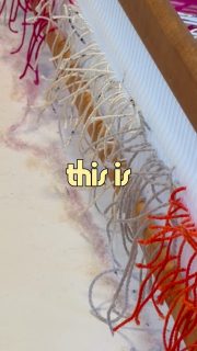 Welcome! No conventional weaver tropes here! No piano calming music. That’s not my life. I’m bold and bad*ss. 

Tips and inspiration shared freely with you along the way. 

If this is exactly what you need to give a little boost to your weaving mojo, share this post with your bestie and come together here to my studio space!