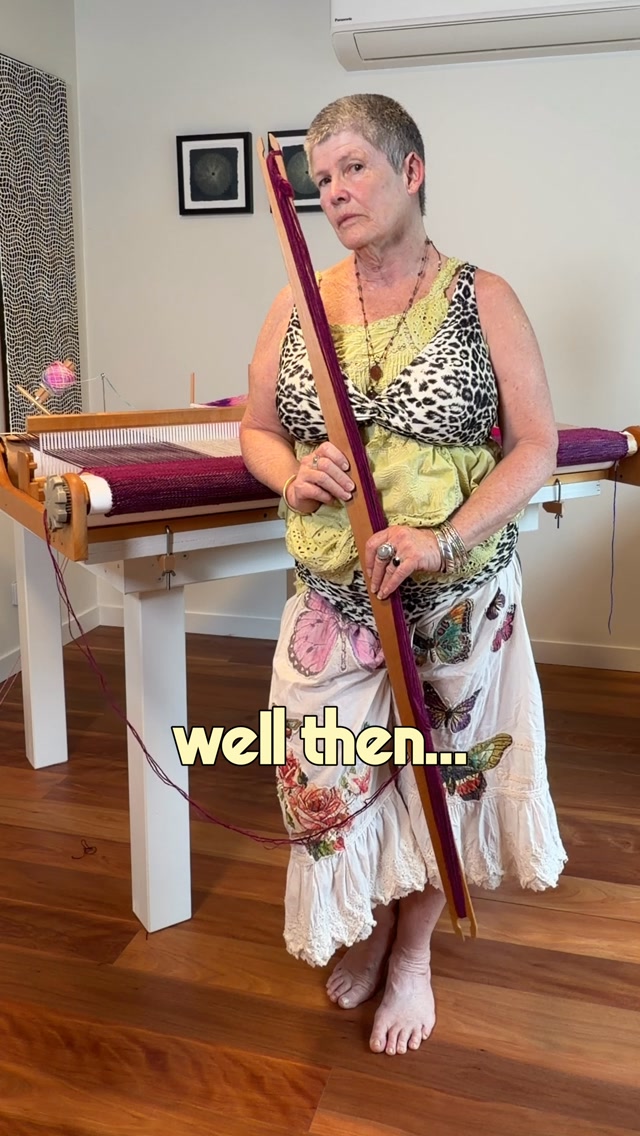 Love a little laugh? Welcome to my slightly unhinged weaving studio, where I share my expertise and love of weaving; with a mix of insights into crazy journeys around the world; and a dash of cheeky fun! 

Save this and share with your bestie as a reminder that ‘life’s too short not to have a good laugh.’