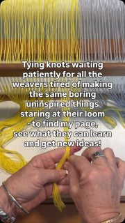 Staring at your loom. No ideas. Bored with what you always weave?
Save this for when you are ready to become excited about weaving again!
(Let your creative bestie know as well… ) and come follow along!