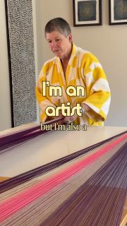 No time to get dressed! A day in my weaving studio. What is your day like? Come follow along to see what I do!